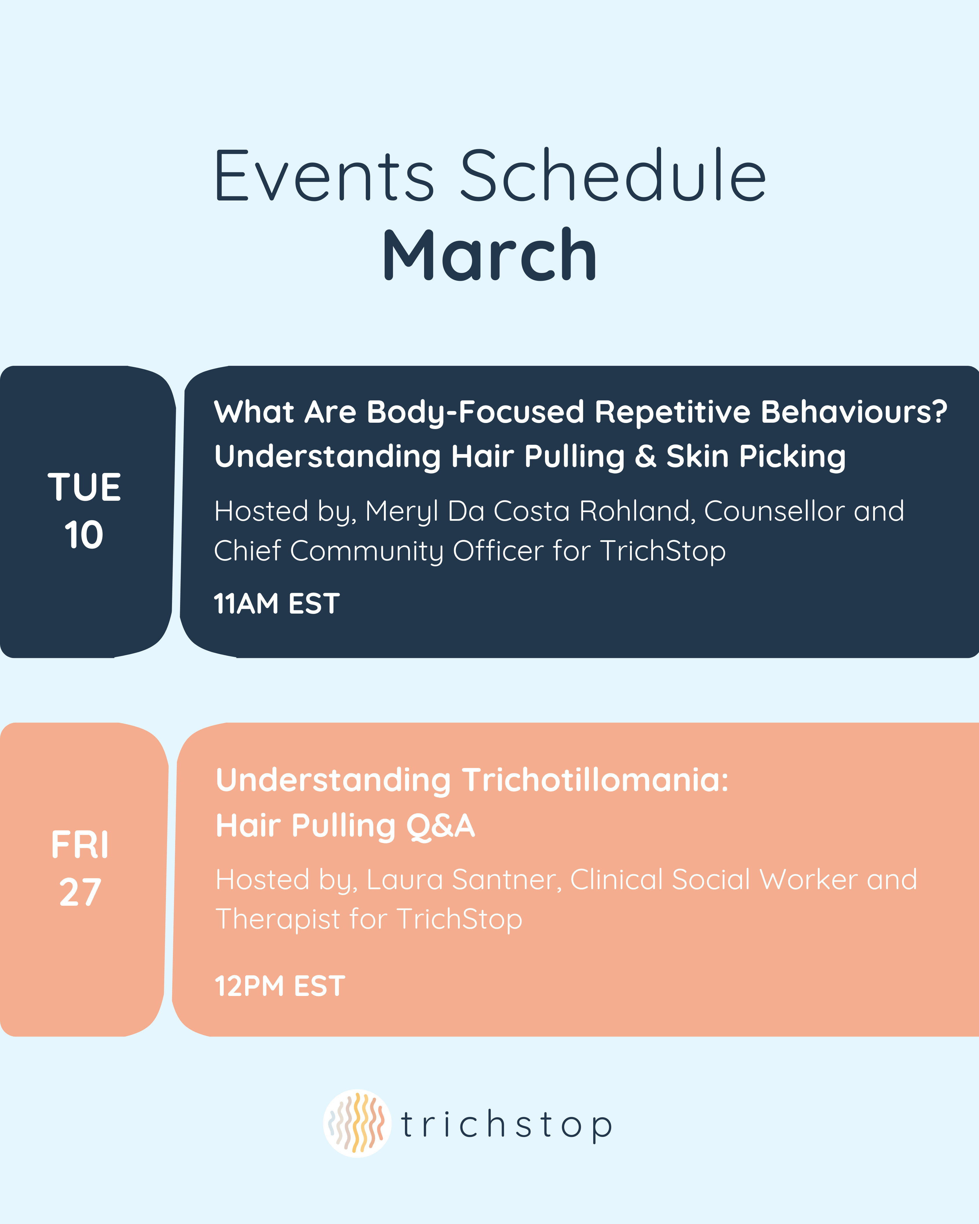 Free events- March
